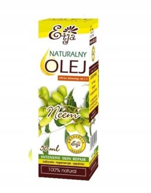 Olej Neem Dla Roślin z Miodoli Indyjskiej, Naturalny – 50 ml Etja
