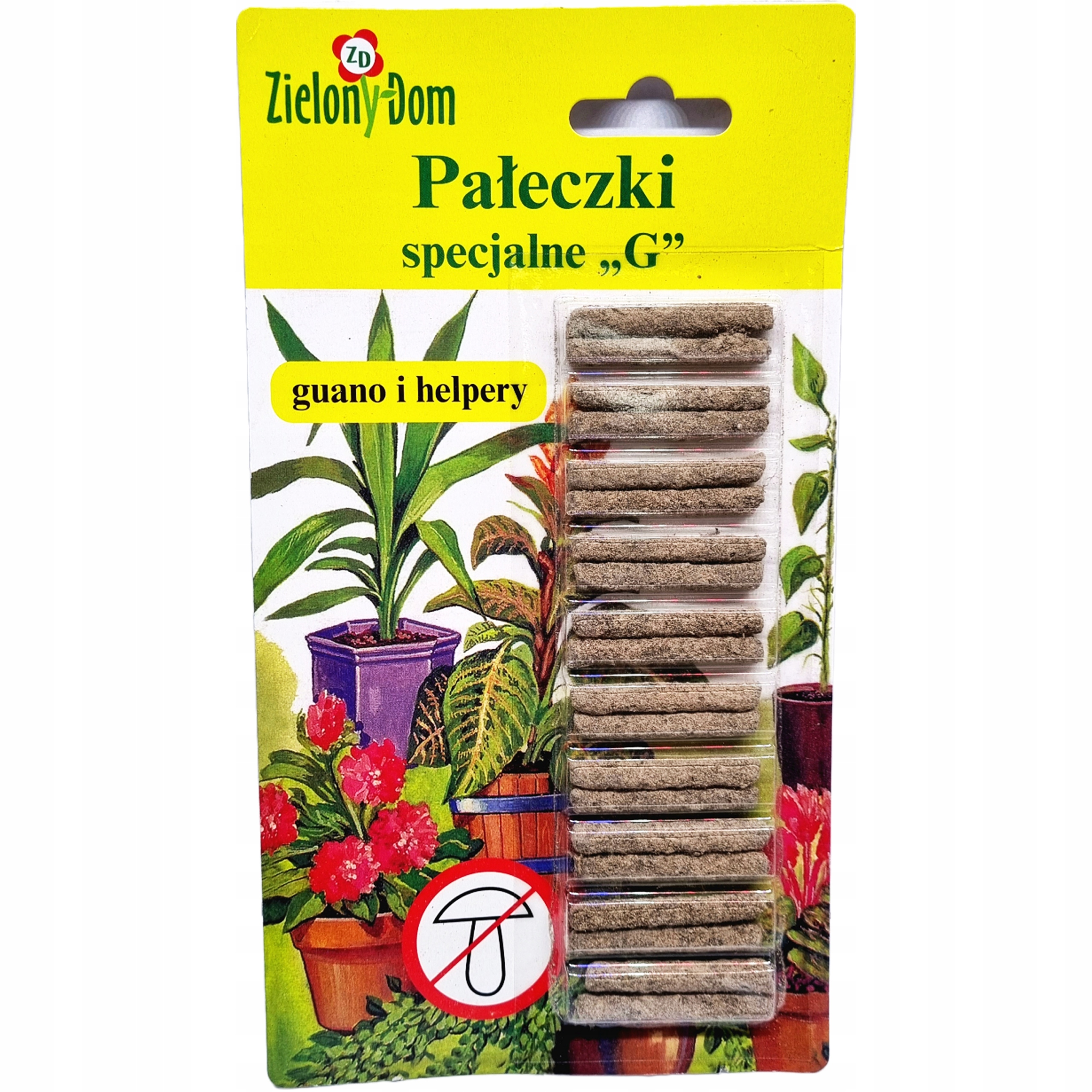 Pałeczki Specjalne „G” Wzmacniające Rośliny Osłabione Przez  Choroby – 20 szt. Zielony Dom