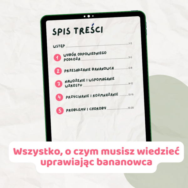 Bananowiec – vademecum domowego ogrodnika e-book